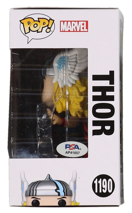 Chris Hemsworth Signed Marvel Avengers Thor Funko Pop #1190 PSA/DNA