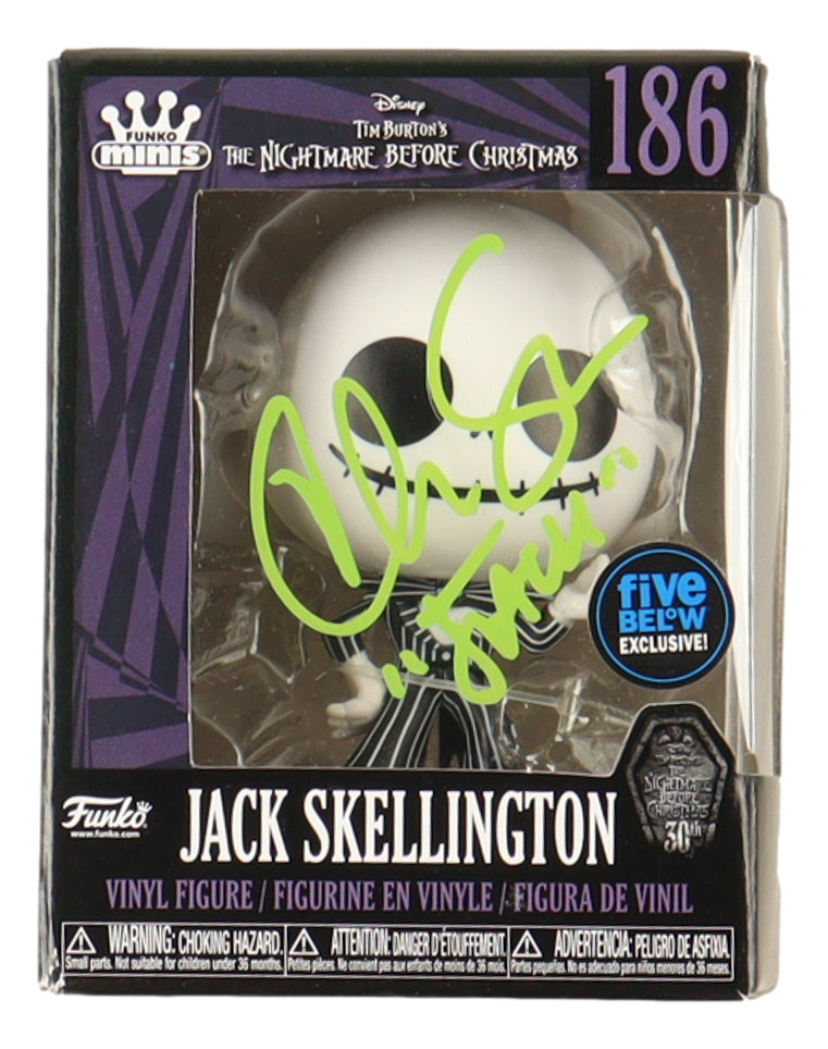 Chris Sarandon Signed Nightmare Before Christmas Funko Mini #186 JSA QR Hologram