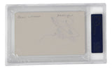 Chris Webber Michigan Wolverines Signed Slabbed Index Card PSA/DNA - Sports Integrity