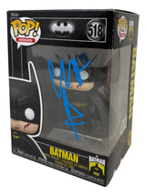 Christian Bale Signed Batman Funko Pop #518 BAS
