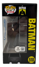 Christian Bale Signed Batman Funko Pop #518 BAS