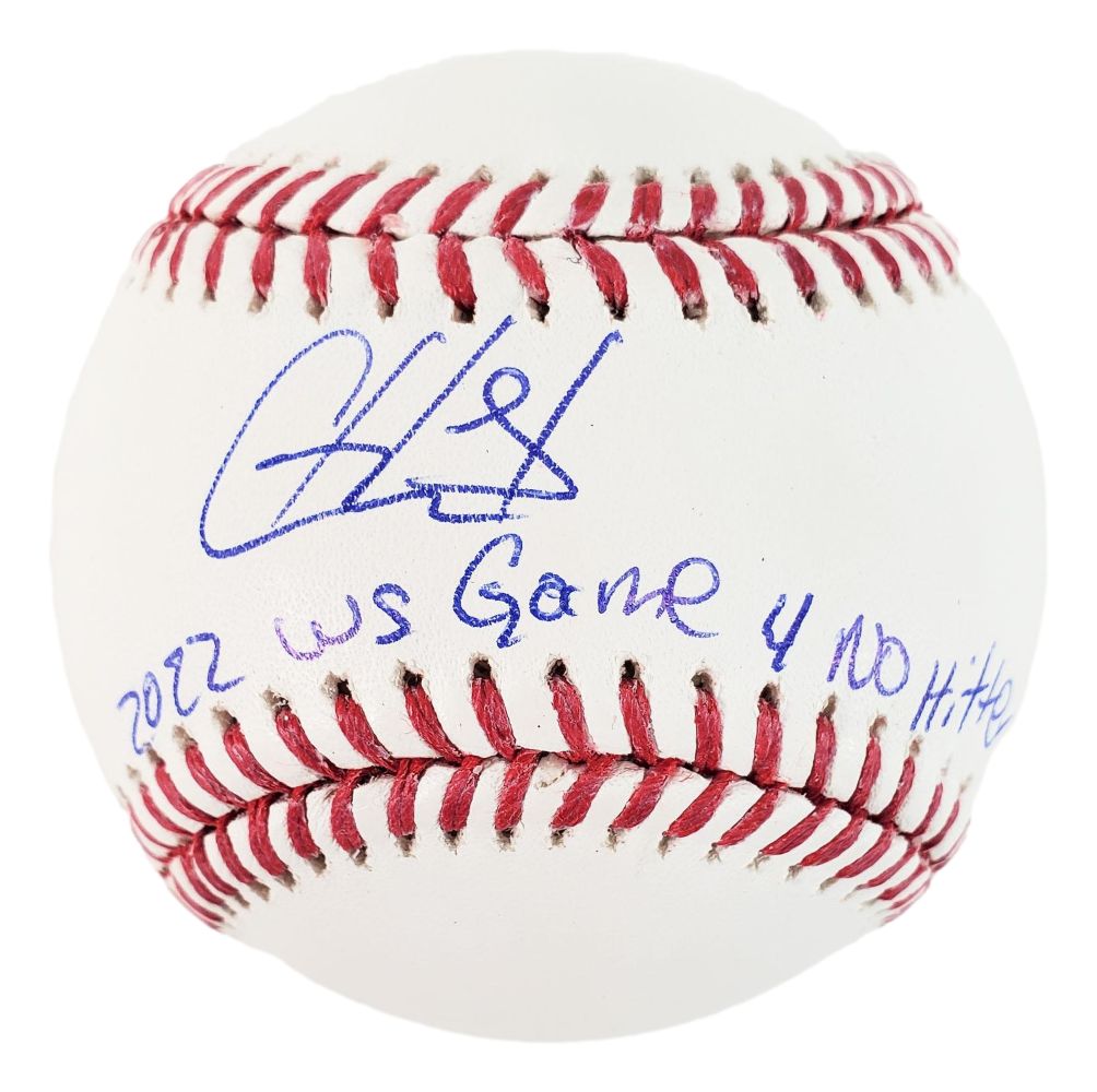 Christian Javier Astros Signed Official MLB Baseball No Hitter BAS