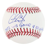 Christian Javier Astros Signed Official MLB Baseball No Hitter BAS