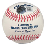 Christian Moore Los Angeles Angels Signed Official MLB Baseball BAS