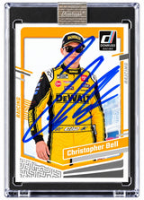 Christopher Bell Signed 2024 Panini Donruss #9 Trading Card PA Encapsulated