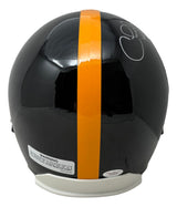 Chuck Noll Signed Pittsburgh Steelers Full Size Replica Helmet HOF 93 JSA Hologram
