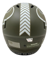 CJ Stroud Signed Texans FS Salute To Service Replica Speed Helmet Fanatics