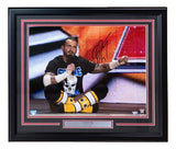 CM Punk Signed Framed 16x20 WWE Pipe Bomb Photo Fanatics