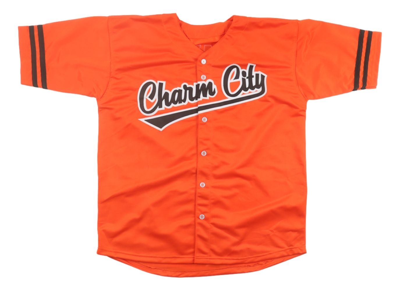 Coby Mayo Baltimore Signed Orange Baseball Jersey BAS