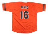 Coby Mayo Baltimore Signed Orange Baseball Jersey BAS