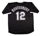 Colson Montgomery Chicago Signed Black Baseball Jersey BAS