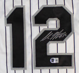 Colson Montgomery Chicago Signed White Baseball Jersey BAS