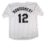 Colson Montgomery Chicago Signed White Baseball Jersey BAS