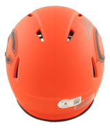 Colston Loveland Signed Chicago Bears Rave Mini Speed Helmet BAS