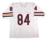 Colston Loveland Chicago Signed White Football Jersey BAS