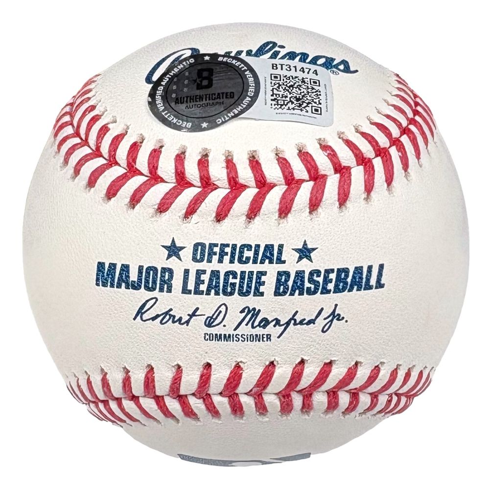 Colston Montgomery Chicago White Sox Signed Official MLB Baseball BAS