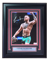Conor McGregor Signed Framed 8x10 MMA Photo BAS BJ48813