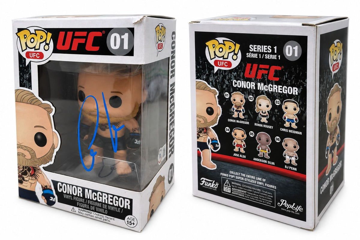 Conor McGregor Signed MMA Funko Pop #01 BAS