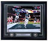 Cooper DeJean Signed Framed 16x20 Eagles Super Bowl 59 Pick Six Photo Fanatics