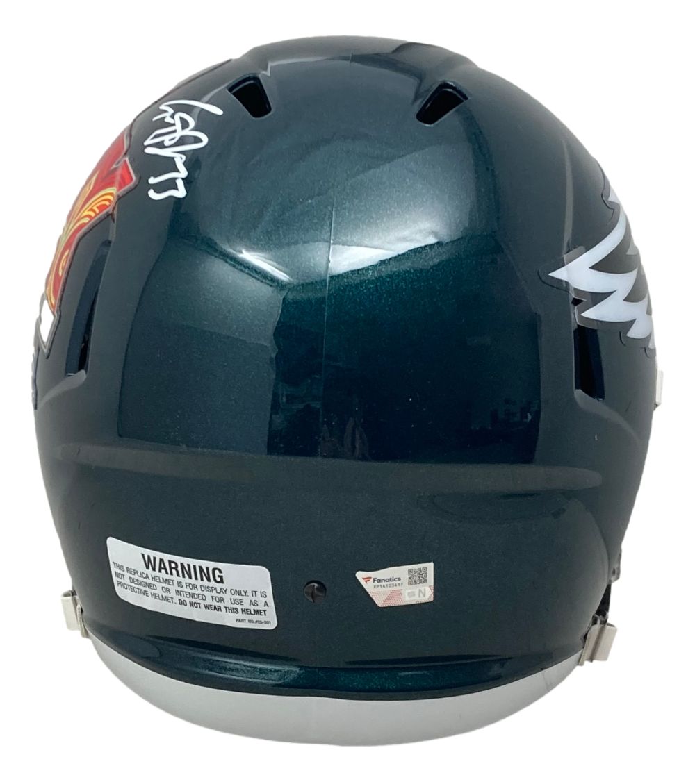 Cooper DeJean Signed Eagles Super Bowl 59 LIX FS Replica Speed Helmet Fanatics