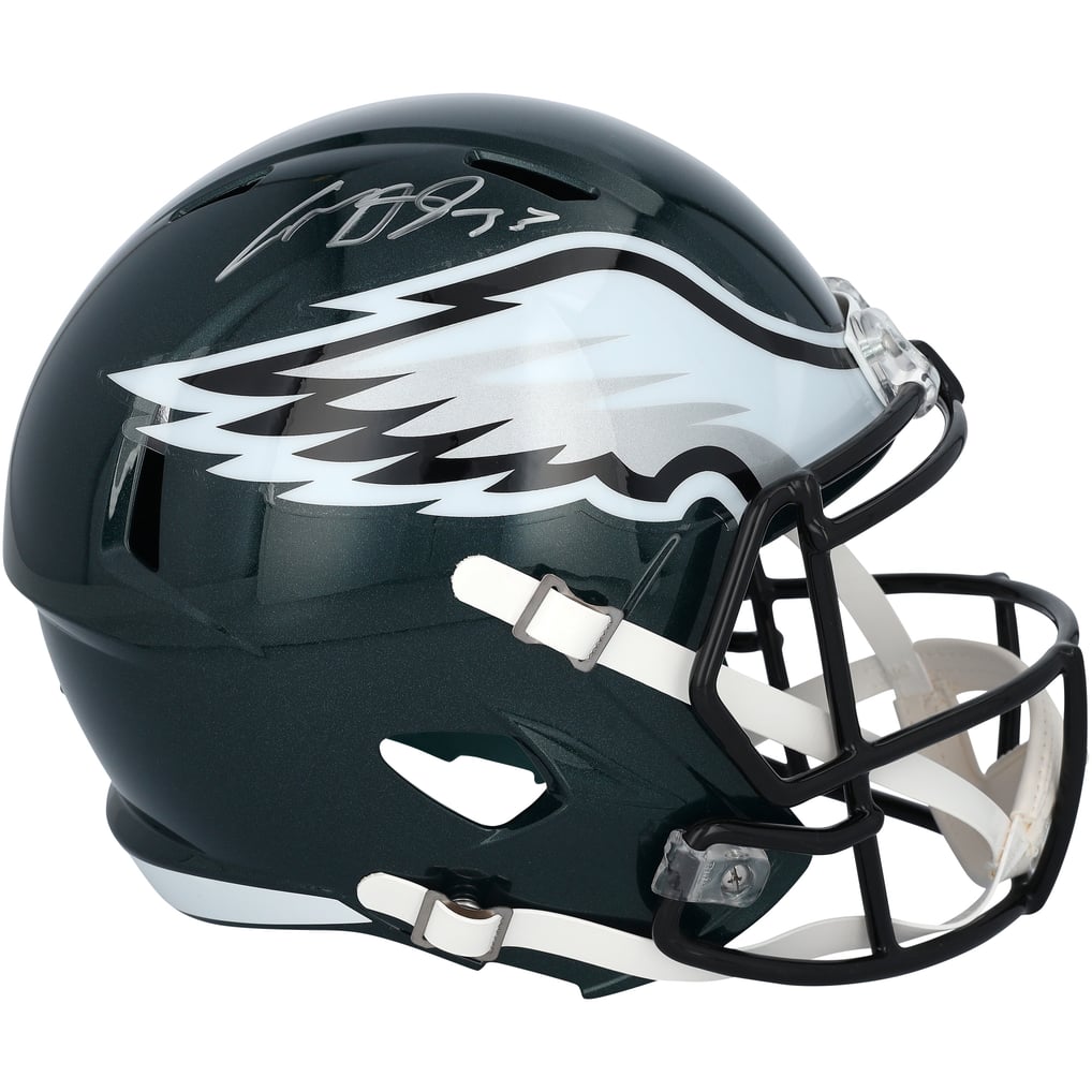 Cooper Dejean Autographed Philadelphia Eagles Super Bowl LIX Champions Logo Speed Full Size Helmet Fanatics