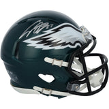 Cooper DeJean Autographed (Silver Ink) Philadelphia Eagles Super Bowl LIX Speed Logo Mini Helmet Fanatics