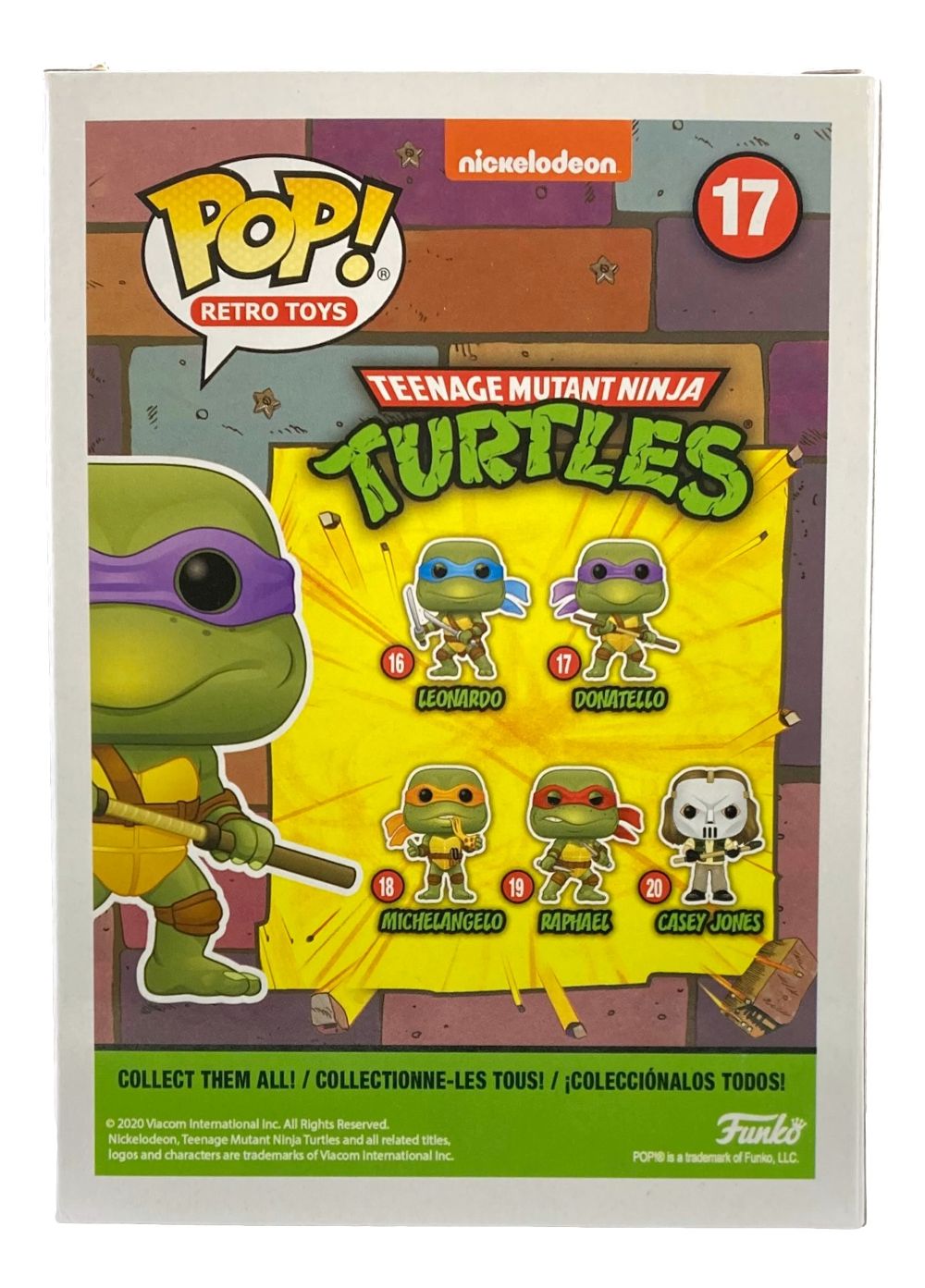 Corey Feldman Signed Teenage Mutant Ninja Turtles Funko Pop #17 Love BAS