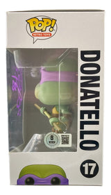 Corey Feldman Signed Teenage Mutant Ninja Turtles Funko Pop #17 Peace BAS