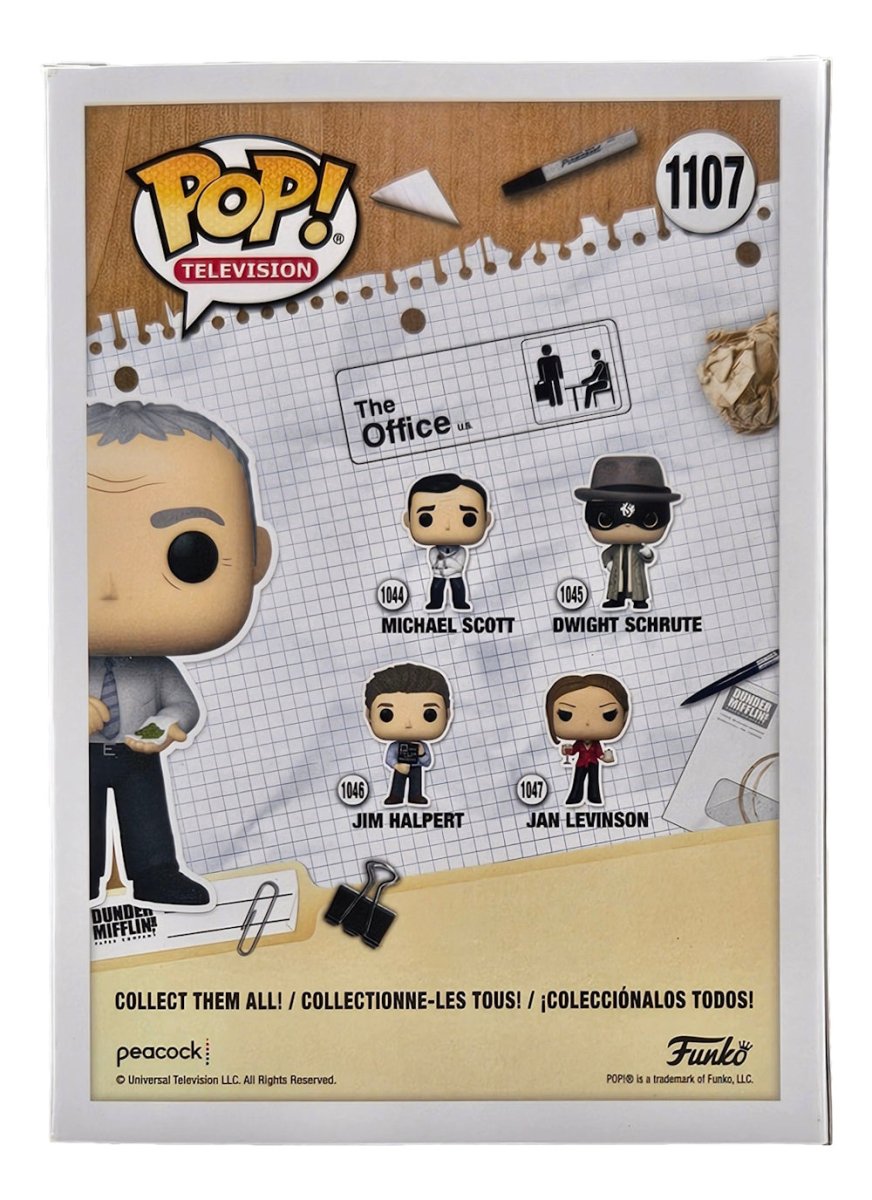 Creed Bratton Signed In Blue The Office Funko Pop #1107 JSA ITP Hologram - Sports Integrity