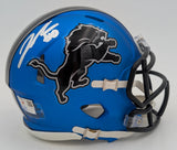 Jahmyr Gibbs Signed Detroit Lions OFA 24 Mini Helmet - Fanatics