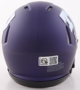 Trevone Boykin Signed TCU Horned Frogs Speed Mini Football Helmet - GTA
