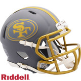 San Francisco 49ers Slate Speed Mini Football Helmet