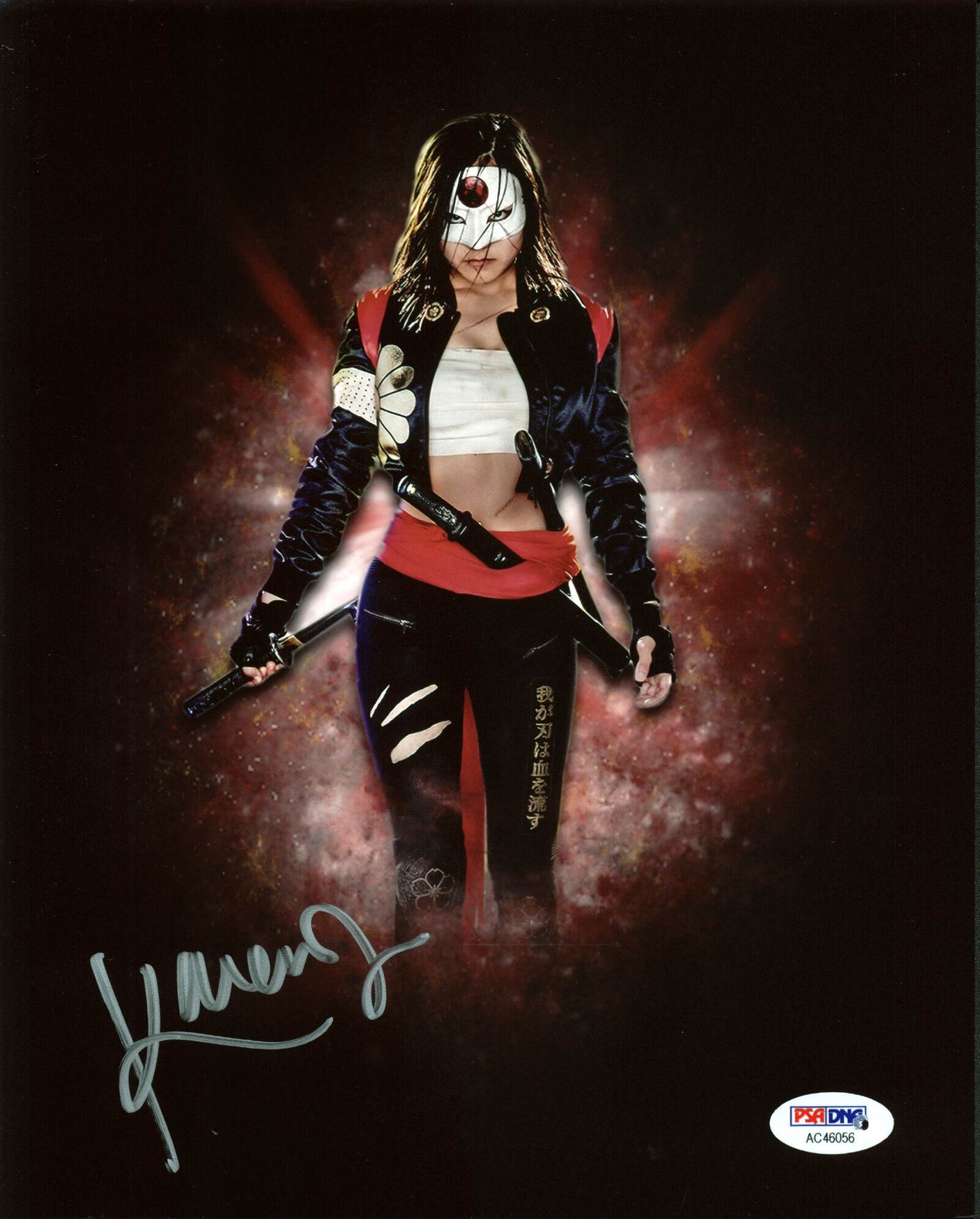 Karen Fukuhara Suicide Squad Authentic Signed 8X10 Photo Autographed PSA/DNA 9