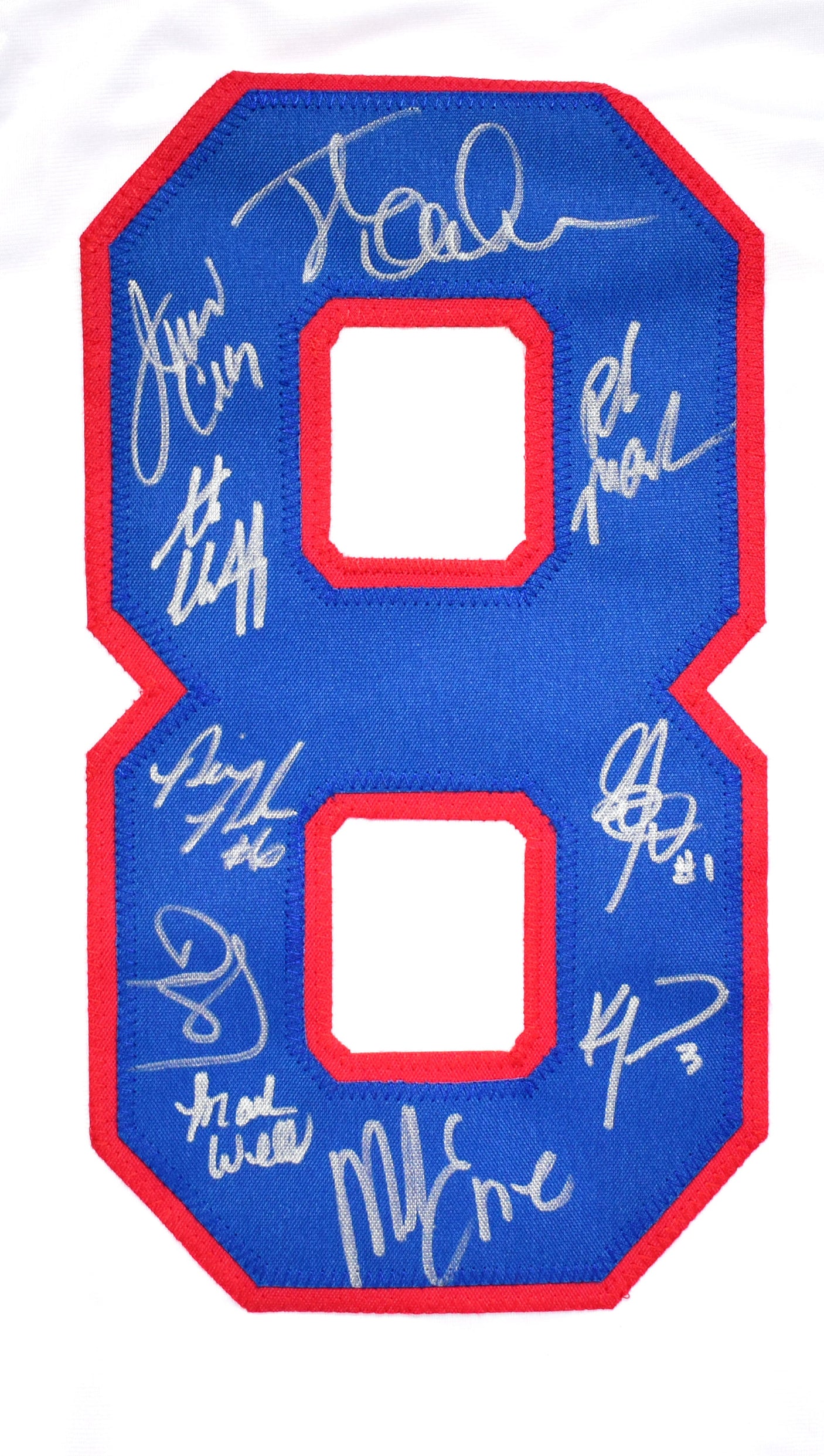 1980 Miracle On Ice Team USA Signed White Jersey W/19 Signatures- Beckett W Holo