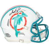 Dan Marino Autographed Miami Dolphins 1997-12 Throwback Speed Mini Helmet Fanatics