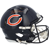 D'Andre Swift Autographed Chicago Bears Riddell Speed Authentic Helmet Fanatics
