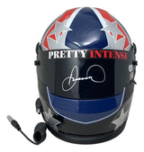 Danica Patrick Signed NASCAR Pretty Intense Full Size Replica Racing Helmet BAS
