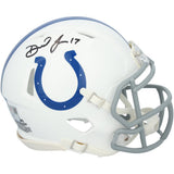 Daniel Jones Autographed Indianapolis Colts Speed Mini Helmet Fanatics
