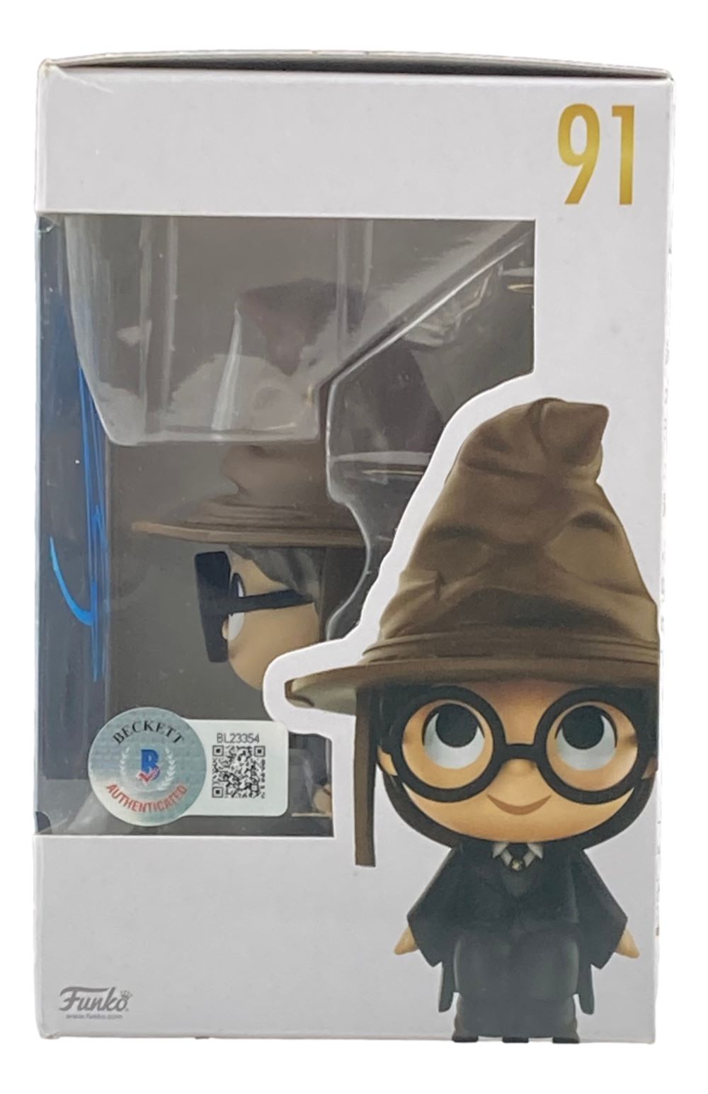 Daniel Radcliffe Signed Harry Potter Mini Funko Pop #91 BAS