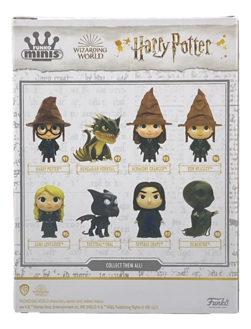Daniel Radcliffe Signed Harry Potter Mini Funko Pop #91 BAS