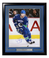 Daniel Sedin Signed Framed 16x20 Vancouver Canucks Photo JSA