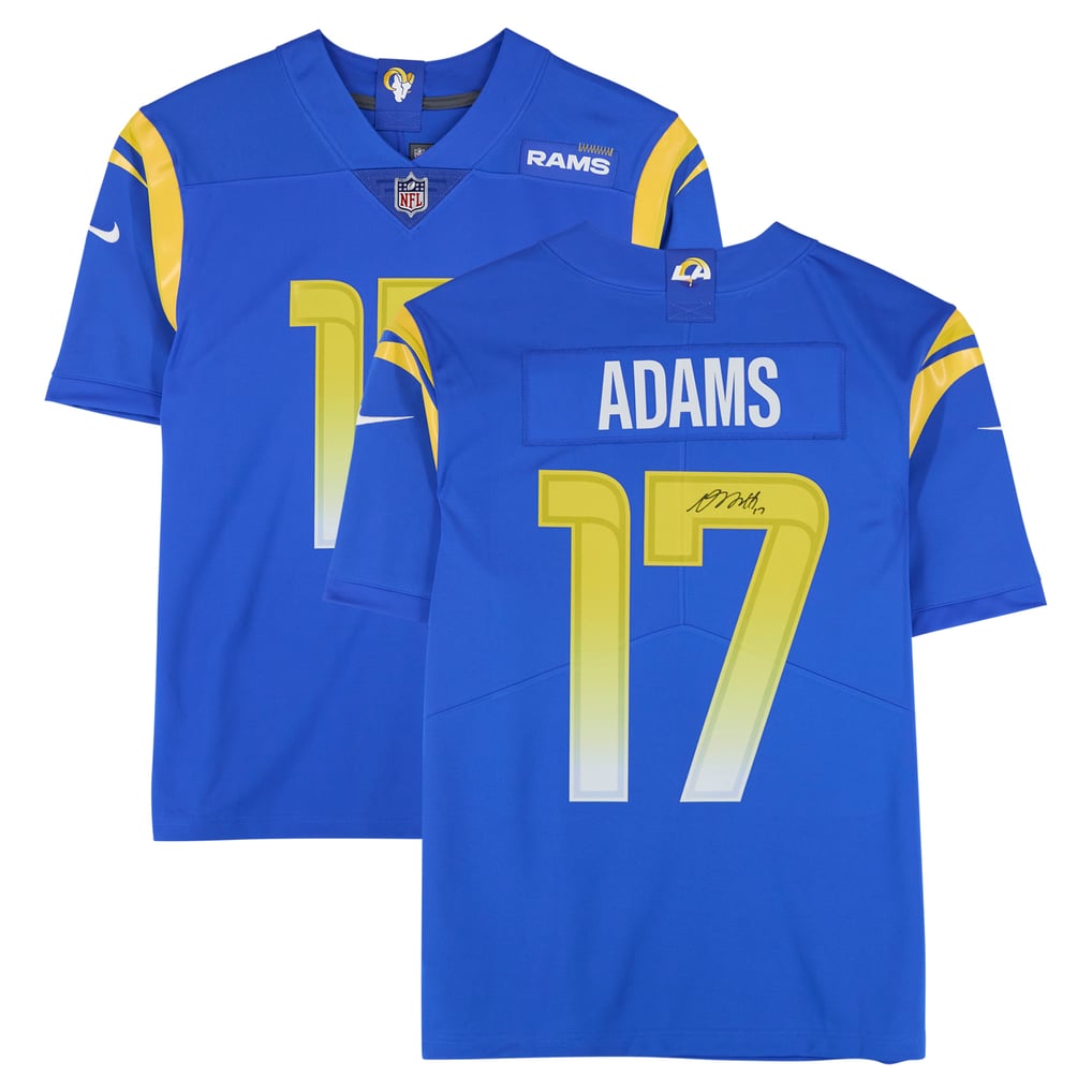 Davante Adams Autographed Los Angeles Rams Royal Nike Limited Jersey Fanatics