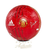 David Beckham Signed Manchester United Adidas Soccer Ball Panini