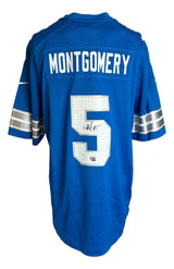 David Montgomery Signed Detroit Lions Nike Game Replica Jersey Fanatics