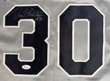 David Robertson New York Signed Gray Baseball Jersey JSA Hologram