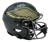 Brian Dawkins Signed Eagles Salute To Service FS Authentic SpeedFlex Helmet BAS