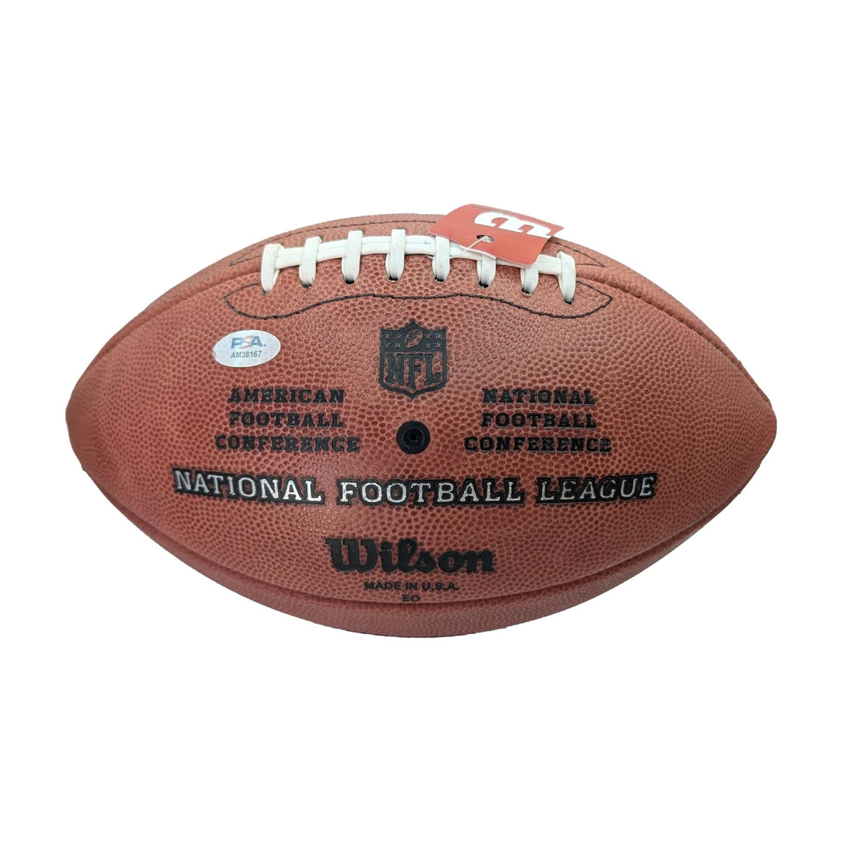 Rob Gronkowski Autographed Tampa Bay Buccaneers Wilson Duke Official NFL Logo Football
