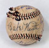 Sandlot Cast Signed Custom Baseball w/8 Signatures-Beckett W Hologram