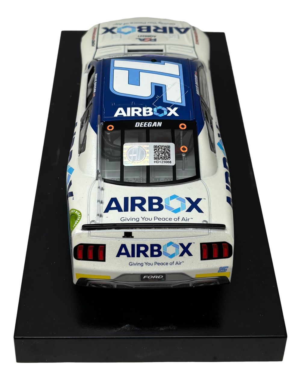 Hailie Deegan Signed 1:24 NASCAR Airbox Die-Cast Car PSA/DNA