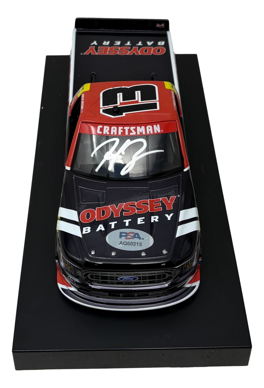 Hailie Deegan Signed 1:24 NASCAR Odyssey Battery Die-Cast Truck PSA/DNA